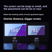 NOUVEAU projecteur laser triple 4K JMGO X5, 1800 ISO Lumens, 4+128G, Android, home cinéma, projecteur DLP 3D, zoom optique, faisceau entièrement automatique