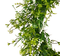 Vente en gros guirlande suspendue de haute qualité plante artificielle herbe fleur artificielle pour la décoration de la maison intérieur extérieur décor