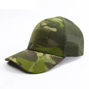 Neue taktische Sport kappen Outdoor Man Running Cap Mesh Sommer Wander mütze Camouflage Hat
