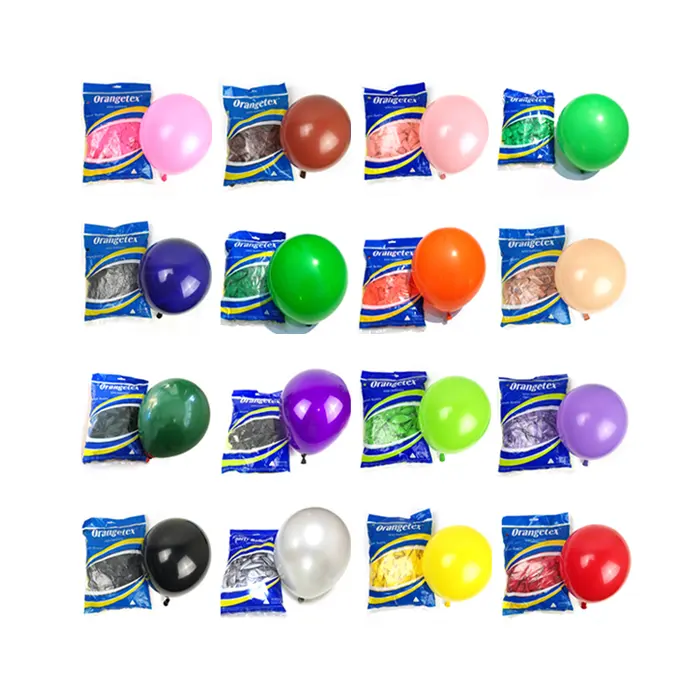 Vente en gros de ballons en latex 12 pouces 3.2g 100 pièces par paquet ballons ronds en latex globos al por mayor décorations de fête de mariage