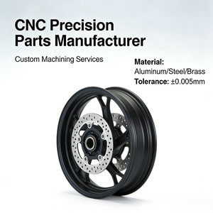 High-Quality Aluminum CNC <b>Casting</b> Custom Size Alloy Electric Scooter Motorcycle Aluminum Alloy Wheel Hub Wheel Rim - Product Image 1