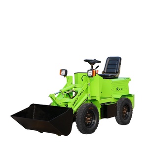 Baterai listrik roda kecil truk pemuat sekop <span class=keywords><strong>Backhoe</strong></span> 800kgs 600KGS untuk Kanada AS menggunakan taman kebun kebun kebun - Product Image 2