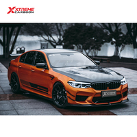 XTREME Kit de Spoiler Avant en Fibre de Carbone Sec de Haute Qualité pour BMW F90 M5 G30 520i 530i 540i M550i 2017-2020