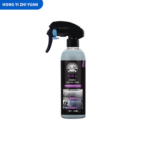 Semprotan Pelapis Keramik Pelindung Perawatan Kaca Cat Mobil Anti-kotoran Hidrofobik Grafena Bersertifikasi Profesional Pabrik - Product Image 3