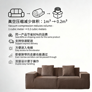 Sofá Individual <span class=keywords><strong>de</strong></span> Terciopelo Blanco, Estilo <span class=keywords><strong>Chaise</strong></span> Longue, para Sala <span class=keywords><strong>de</strong></span> Estar, Compresión al Vacío, Superventas - Product Image 5