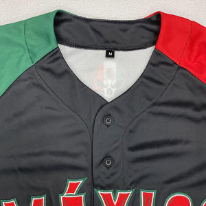 เสื้อเบสบอลแฟชั่นสปอร์ตเทรนด์ดีไซน์เฉพาะตัว ไซส์พลัส ลายพิมพ์แบบรีดร้อน ชุดยูนิฟอร์มสโมสร ป้องกันรังสียูวี - Product Image 5