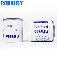 Elementos de filtro de repuesto marino CORALFLY, filtro separador de agua y combustible S3214, 33770, 921410,