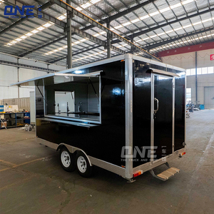 Một sự nhượng Bộ sử dụng thực phẩm xe tải Trailer di động Pizza thức ăn nhanh xe tải Kem Trailer phổ biến đường phố ngoài trời thức ăn nhanh giỏ hàng - Product Image 3