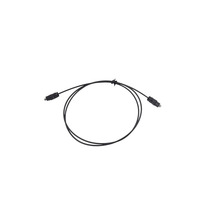 Cable de Audio Digital de Fibra Óptica OD22, Conexión de TV, Salida SPDIF, 1 Metro, Alta Definición, Estable, Plateado
