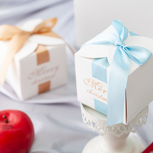 <span class=keywords><strong>Caja</strong></span> de papel para <span class=keywords><strong>dulces</strong></span>, <span class=keywords><strong>dulces</strong></span>, Chocolate, manzana, Feliz Navidad, regalo pequeño, recuerdo de explosión, venta al por mayor - Product Image 4