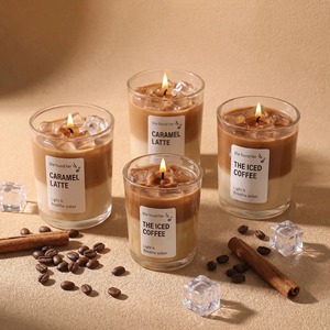 <span class=keywords><strong>Velas</strong></span> Aromáticas de Gelatina con Forma de Vaso de Smoothie, Decorativas para el Hogar y Fiestas, Disponibles al por Mayor - Product Image 3