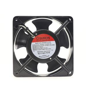 Ventilador Axial SUNON DP200A 2123XBT.GN 120x120x38mm 220-240VAC 0.14/0.12A 22/21W 2850/3150RPM 97/117CFM OEM con Rodamiento de Bolas para Refrigeración de Gabinetes - Product Image 1