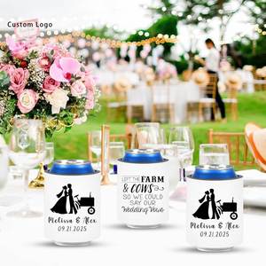Sous-verres isothermes classiques pour bière 12oz en néoprène, imprimés par sublimation pour la décoration de fête - Product Image 6
