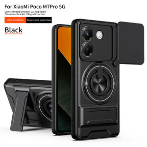 Funda Protectora Giratoria 360° con Anillo Magnético para Teléfono <span class=keywords><strong>Celular</strong></span> Xiaomi <span class=keywords><strong>Poco</strong></span> M7 Pro 5G, Resistente a Impactos, Venta al por Mayor - Product Image 4