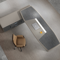 Mobilier de bureau au design moderne, Table de travail en forme d'exécution