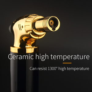Briquet Torche de Haute Qualité pour Cigare, Cuisine Culinaire, Rechargeable au Gaz, Élégant et Flamme Jet Coupe-Vent - Product Image 5