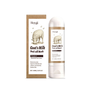 Masque peel-off au <span class=keywords><strong>lait</strong></span> <span class=keywords><strong>de</strong></span> chèvre et à la vitamine E HOYGI, hydrate en douceur, nettoie en profondeur, améliore l'élasticité, laisse la peau du <span class=keywords><strong>visage</strong></span> douce et éclatante - Product Image 5