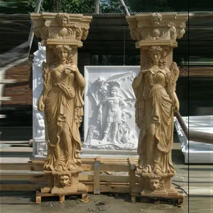 Coluna romana ao ar livre de design popular