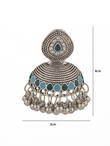 2024 Fashion Jewelry Bohemian Alloy Retro Ethnic Style <strong>Earrings</strong> Antique Silver Vintage Dangle Drop <strong>Statement</strong> <strong>Earrings</strong> for Women - Product Image 4