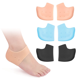 Joghn Antislip Siliconen Hak Sokken Schoenen Voorvoet Half Verticale Siliconen Gel Anti Kraken Set Pasta Anti Slijtage Schoenen Hak Cup - Product Image 4