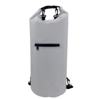 Venta al por mayor 2L - 30L 500D PVC Roll Top bolsa seca a prueba de agua deportes al aire libre escalada surf bolsa de viaje