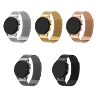 Double bracelet magnétique en métal milanais de luxe respirant en acier inoxydable pour montre HW GT4/GT3Pro Targeted Comfort Style