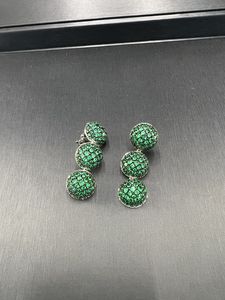 שרשרת ריינסטון ירוק בקיץ 15 מ "מ + צמיד מתנה היפ הופ מתנה - Product Image 6