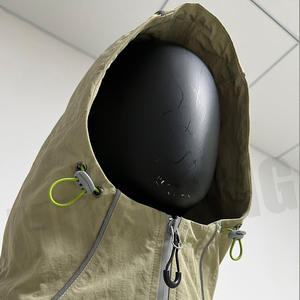 Manufacturer Design Reflective Strip Waterproof Coating Hiking Jacket Outdoor <b>Windbreaker</b> Jacket - Product Image 6