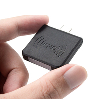 Lector de Tarjetas LF de 134.2kHz/125kHz ISO 11784/5 FDX-B EMID, Plug&Play para Teléfonos Android, Puerto Tipo-C, Material ABS, Lector de Bolsillo Pequeño