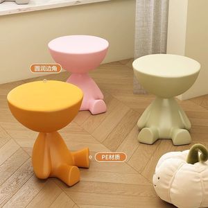 Creative Round Side <b>Table</b> Plastic Minimalist Design For Living Room Sofa <b>Bedside</b> Adult Use - Product Image 1
