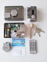 Serrure de porte numérique connectée pour la communauté, cylindre à contrôle électronique, accès silencieux par carte à puce pour appartement et maison, serrure intelligente