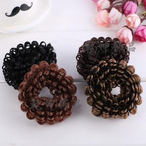 Coleteros estilo coreano, lazos de seda de alta temperatura para niños, bandas elásticas para el cabello, venta al por mayor en Yiwu, artículos pequeños - Product Image 3