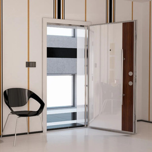 Porte de sécurité turque sur mesure SFA 114, porte d'entrée extérieure en métal, solution complète pour porte - Product Image 1