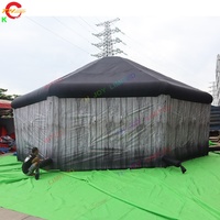 Envío Aéreo Gratuito, Carpa Inflable de Playa de 8m, Carpa Inflable para Fiestas y Eventos, Domo Inflable para Discoteca, Yurta Inflable para Circo