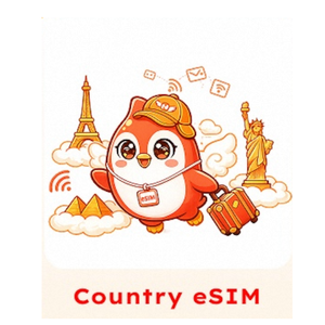 eSIM-123 ประเทศ-รวม 10GB-10 วัน 10GB/10 วัน eSIM จากเวียดนาม อินเทอร์เน็ตสำหรับการเดินทาง / ข้อมูลโรมมิ่ง NionAir Digital eSIM - Product Image 4