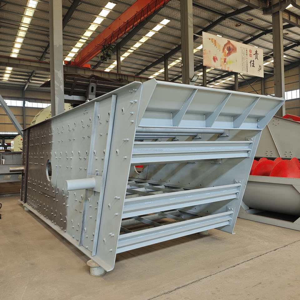 Inclined Vibrating Screen Built for Large Scale Quarry and Aggregate ...
