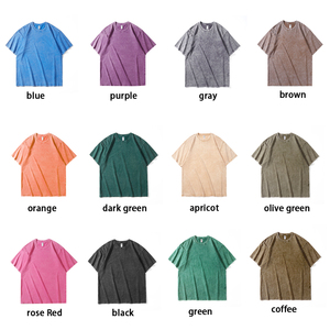 เสื้อยืดโอเวอร์ไซส์สีดำสำหรับผู้ชายแบบหนาพิเศษ สั่งทำโลโก้ได้ตามต้องการ พร้อมลายกราฟิกวินเทจแบบฟอกสี พิมพ์ลายด้วยเทคนิค DTG - Product Image 3