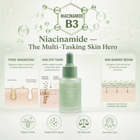 Sérum Visage Équilibrant à l'Acide Salicylique, à l'Acide Tranexamique et à la Niacinamide 30ml, Marque Privée OEM, Logo Personnalisé