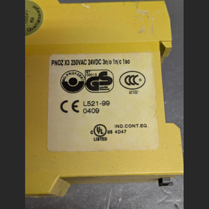 RELÉ DE SEGURIDAD PN0Z X3 230VAC 24VDC 3n/o 1n/c 1so 774318 Controlador Lógico Programable PLC - Product Image 5
