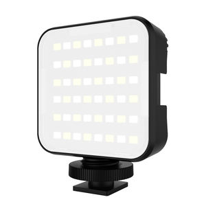 Portable Mini 48 LED Perles 5500K Température de Couleur Lumière Blanche pour Vlog et Photographie pour Caméra et Vidéo Tension Haute Puissance - Product Image 1