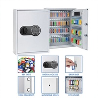 Saberwell KS4702E kata sandi Digital, kata sandi elektronik terpasang di dinding baja terlaris tag kunci terpasang