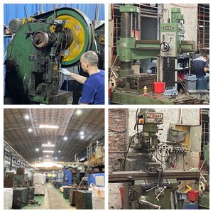 औद्योगिक कार्यशाला उपकरण के लिए बड़े भारी शुल्क स्टैकयोग्य प्लास्टिक भंडारण बिन लटका शेल्फ के साथ संगठन - Product Image 6