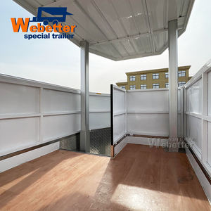 รถพ่วงขายอาหารเคลื่อนที่แบบพับได้สองชั้น พร้อมอุปกรณ์ครบครันสำหรับร้านกาแฟ ชา บาร์ และบริการอาหาร ยี่ห้อ Webetter - Product Image 5