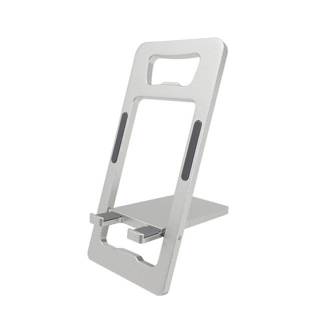 AilesTecca Foldable Adjustable Metal Mobile Phone Holder Alloy Cell Phone Stand Holder for Mobile Phone Desk