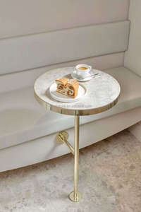 Table de restaurant carrée en métal pour restauration rapide, directement de l'usine de mobilier commercial - Product Image 4