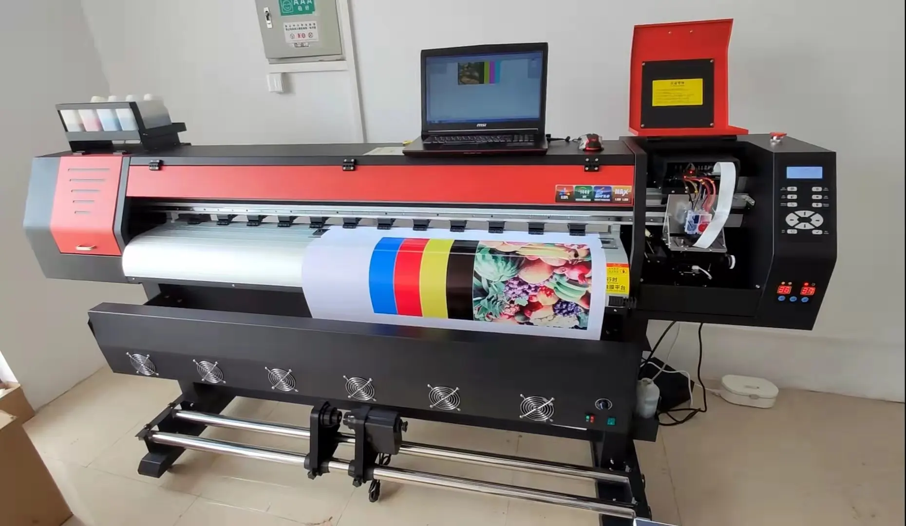 1.6m/1.8m large format eco solvent printer sublimation printing plotter price