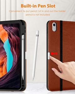 Para iPad (A16) 11th Gen Case 11 pulgadas 2025 y 10th Gen Case 10,9 pulgadas <span class=keywords><strong>2022</strong></span>, Premium Leather Business Folio Stand,Auto Wake/Sleep - Product Image 4
