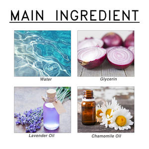 Sérum à l'huile pour la croissance des cheveux Sérum naturel organique à l'oignon à base de plantes pour la réparation des cheveux Traitement anti-perte et repousse des cheveux - Product Image 6