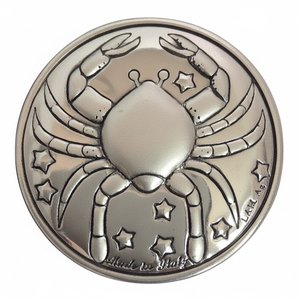 Colgante y amuleto BLAZON ZODIAC CANCER de 30 mm de diámetro - Product Image 2