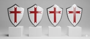 Armure de chevalier médiévale en acier doux de calibre 20, peinte et finie à la polisse, avec poignée, prix de gros - Product Image 3